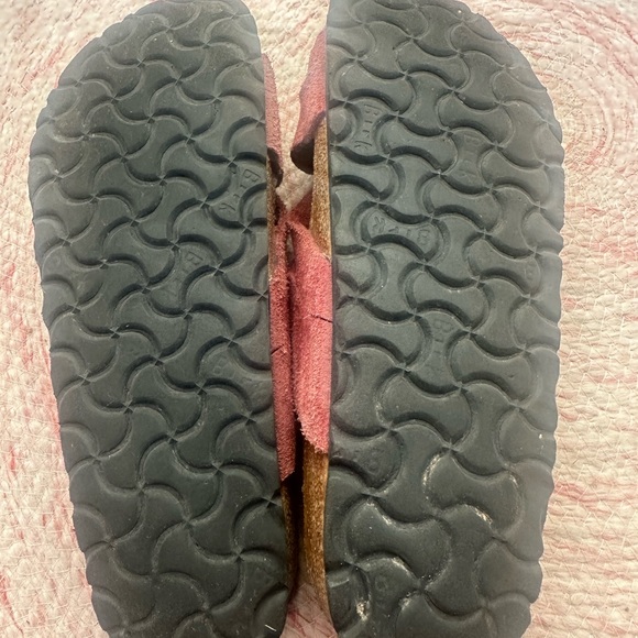 Birkenstock Lugano Soft Footbed Suede Sandals FLAW - Picture 5 of 6